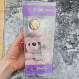 Britney Spears Limited Edition Pink Bean Bear Plush - Britney Brand